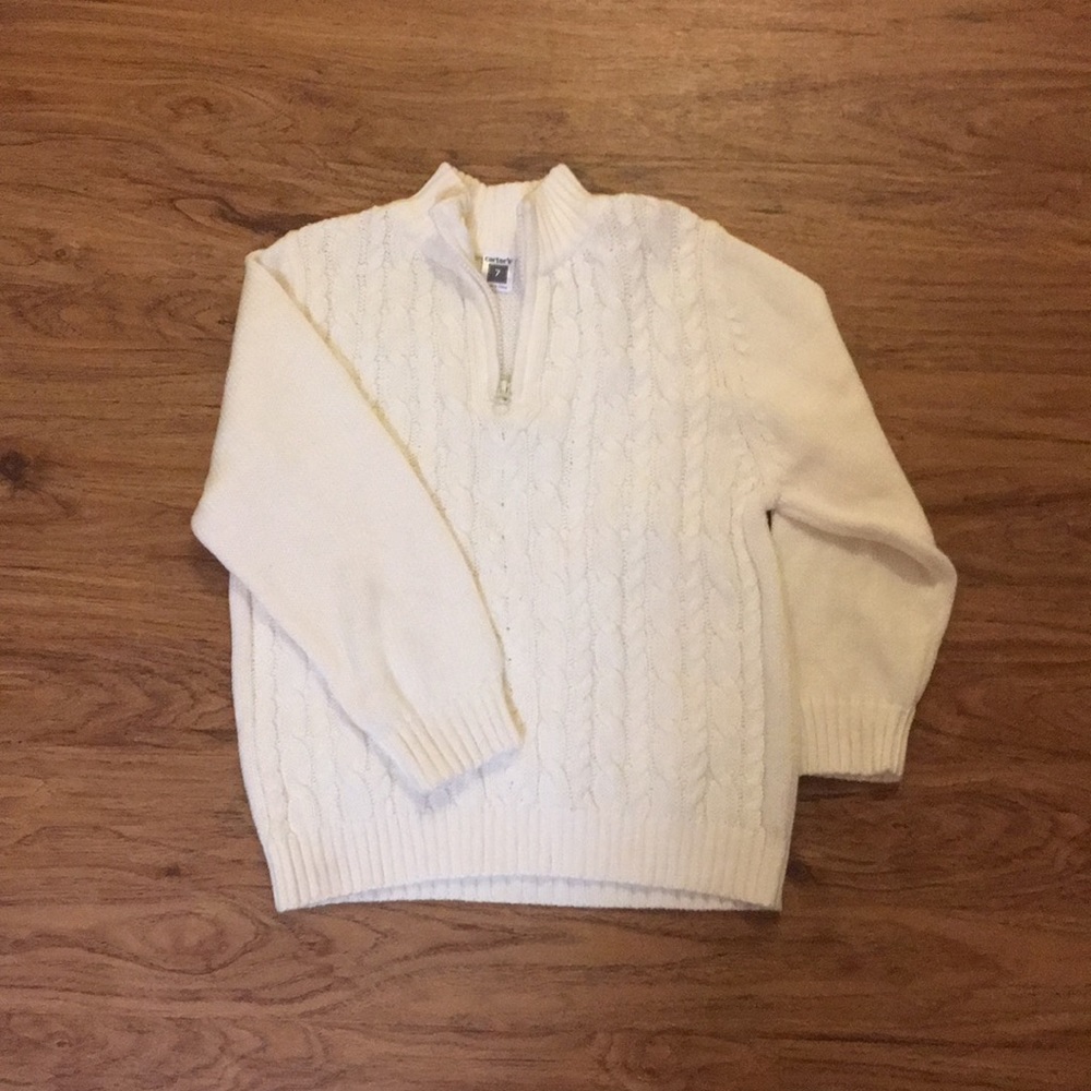Ivory Cable Knit Sweater
